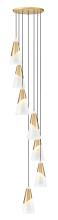 Z-Lite 828P7-7R-MGLD - 7 Light Chandelier