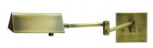  PIN475-AB - Pinnacle Halogen Swing Arm Wall Lamp