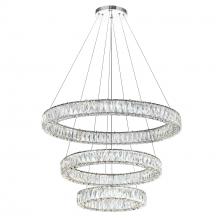  1044P32-601-R-3C - Madeline LED Chandelier With Chrome Finish