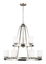 Generation Lighting 3130709EN3-962 - Kemal Nine Light Chandelier