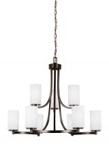 Generation Lighting 3139109EN3-710 - Hettinger Nine Light Chandelier