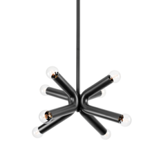 Troy F6134-SBK - Dash Chandelier