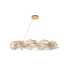 Terracotta Lighting H25115R-10 - Ludovica Vine Floral Orbit Chandelier - Large