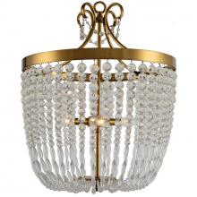 Terracotta Lighting H7201-3 - Darcia Large Chandelier W/ Crystal Beads
