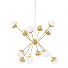  2836-AGB - 12 LIGHT CHANDELIER