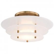 Hudson Valley 9016F-AGB - Gatsby Flush Mount