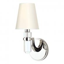  981-PN-WS - 1 LIGHT WALL SCONCE w/WHITE SHADE