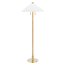Hudson Valley L1399-AGB - Flare Floor Lamp