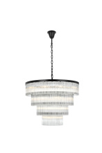 Elegant 1070G40BK - Pendant D40"H31"L28 Black