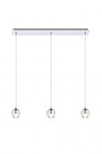 Elegant 3505D28C - Eren 3 lights Chrome pendant