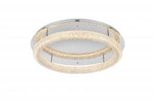 Elegant 3800F30C - Bowen Flush D29.5''H5.5''LED 38W L1 Chrome