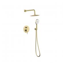 Elegant FAS-9001BGD - Shower Room Faucet 17-9/32" × 78" brushed gold