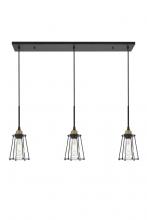 Elegant LD4047D38BRB - Auspice Hanging L38"*5.3"*9.2" BRB