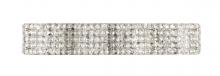  LD7017C - Ollie 4 Light Chrome and Clear Crystals Wall Sconce