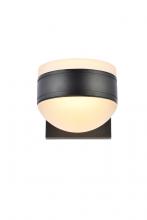 Elegant LDOD4017BK - LED Wall Sconce D5''E6.5''H5.5'' Black