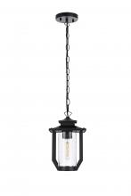 Elegant OD323H13BK - Outdoor Hanging L7" W7" H12.5" L1 Black