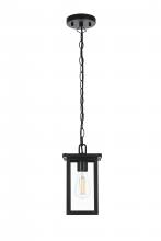 Elegant OD324H11BK - Outdoor Hanging L6" W6" H11" L1 Black