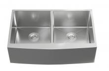 Elegant SK30233 - Stainless Steel farmhouse kitchen double sink L33'' x W21'' x H10"