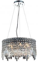Elegant V2031D20C/RC - Maxime 12 light Chrome Chandelier Clear Royal Cut Crystal