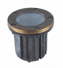 Elegant W121 - Well Light D5 H5.5Antique Brass clear Glass mr16 Halogen 35W/Led Gu5.3(Light Source Not Included)