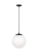 Visual Comfort & Co. Studio Collection 6022EN3-112 - Leo - Hanging Globe Large One Light Pendant with White Glass