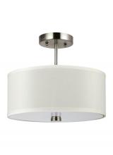  77262-962 - Dayna Shade Pendants contemporary 2-light indoor dimmable flush or semi-flush convertible ceiling mo