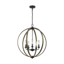 Visual Comfort & Co. Studio Collection OLF3294/5WOW/AF - Allier Outdoor Chandelier