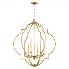 Quorum 6842-6-74 - DUBLIN 30" 6LT PEND - GL