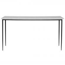 Uttermost 25173 - Uttermost Nightfall White Marble Console Table