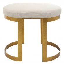  23698 - Uttermost Infinity Gold Accent Stool