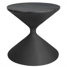  22888 - Uttermost Time's Up Hourglass Shaped Side Table