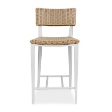 Uttermost 50242 - Uttermost Calbas White Outdoor Counter Stool