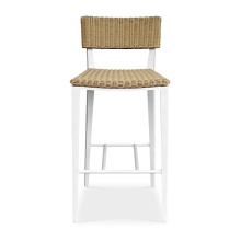 Uttermost 50243 - Uttermost Calbas White Outdoor Bar Stool