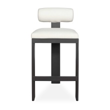 Uttermost 53046 - Uttermost Bolster Back Outdoor Bar Stool