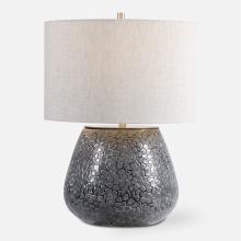  28445-1 - Uttermost Pebbles Metallic Gray Table Lamp