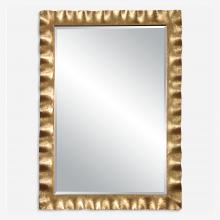 09742 - Uttermost Haya Scalloped Gold Mirror
