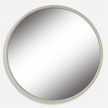  09908 - Uttermost Ranchero White Round Mirror