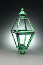 Northeast Lantern 1063-DB-LT3-SMG - Post Dark Brass 3 Candelabra Sockets Seedy Marine Glass
