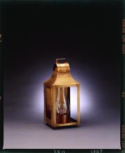 Northeast Lantern 9031-AB-CIM-CSG - Culvert Top Wall Antique Brass Medium Base Socket With Chimney Clear Seedy Glass