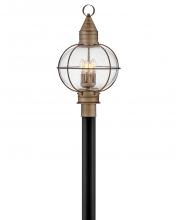 Hinkley 2201BU - Large Post Mount Lantern