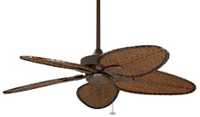 Fanimation FP7500RS - Windpointe 52 inch Indoor/Outdoor Ceiling Fan - Rust with Antique Narrow Oval blades