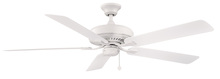 Fanimation FP9060MWW - Edgewood 60 inch Indoor/Outdoor Ceiling Fan - Matte White with Matte White blades