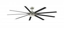 Fanimation FPD8159BNWBL - Odyn 84 inch Indoor/Outdoor Ceiling Fan with LED CCT Select Light Kit