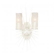  82081/2 - Sea Urchin 21'' High 2-Light Sconce - White Coral