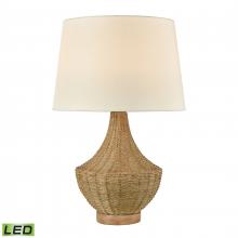  D4545-LED - Rafiq 22'' High 1-Light Outdoor Table Lamp - Natural - Includes LED Bulb