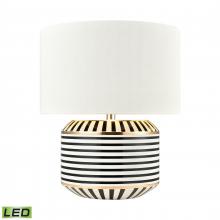 H0019-7994-LED - Lula Park 20'' High 1-Light Table Lamp - Black - Includes LED Bulb