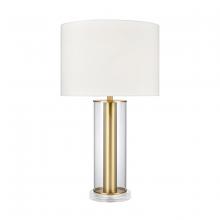  H0019-9507 - Tower Plaza 26'' High 1-Light Table Lamp - Clear