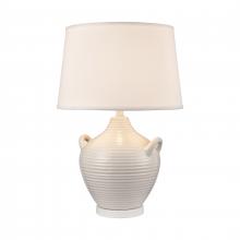  S0019-10343 - Oxford 25'' High 1-Light Table Lamp - White